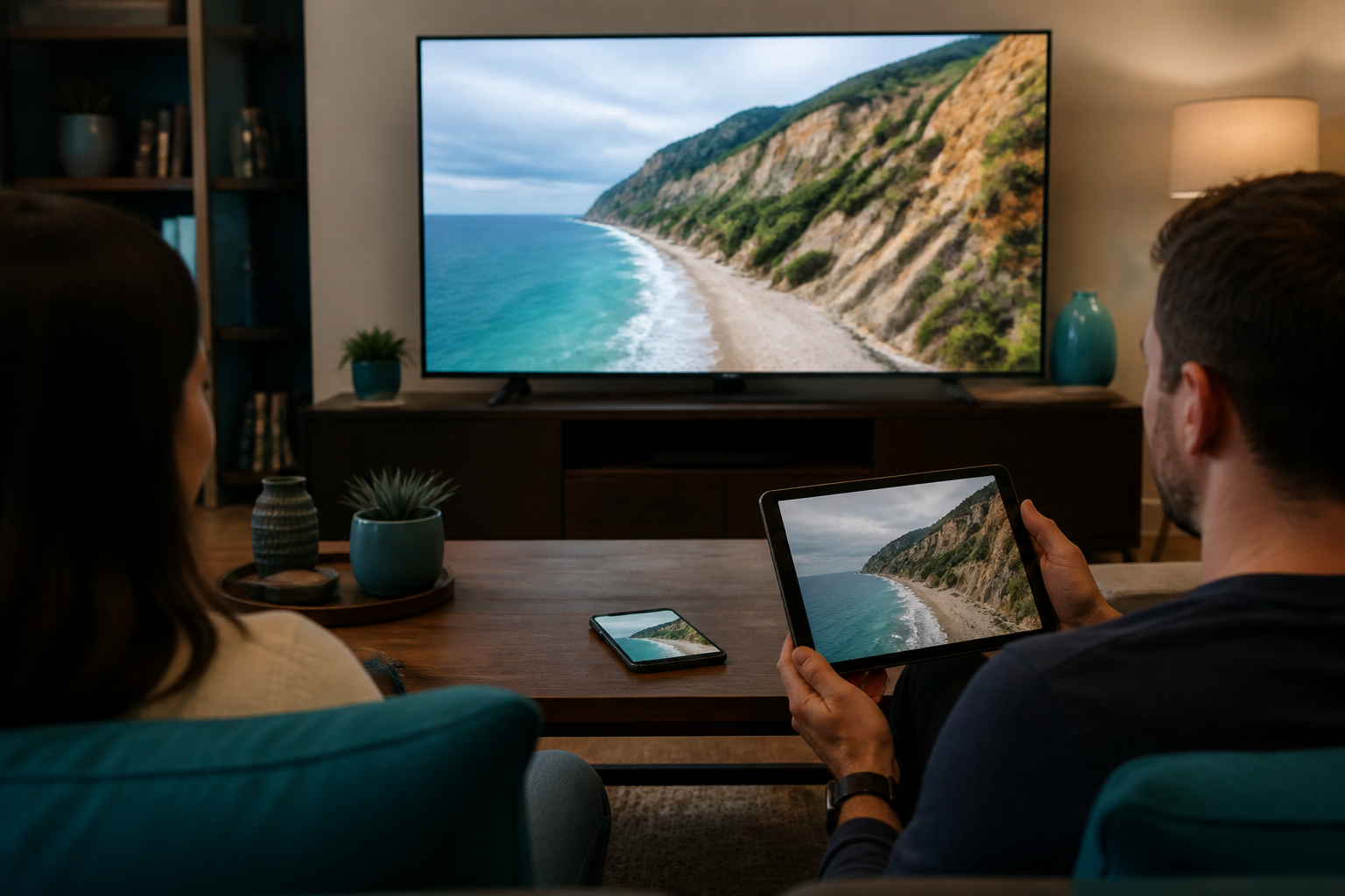 chillio iptv features on multiple screens